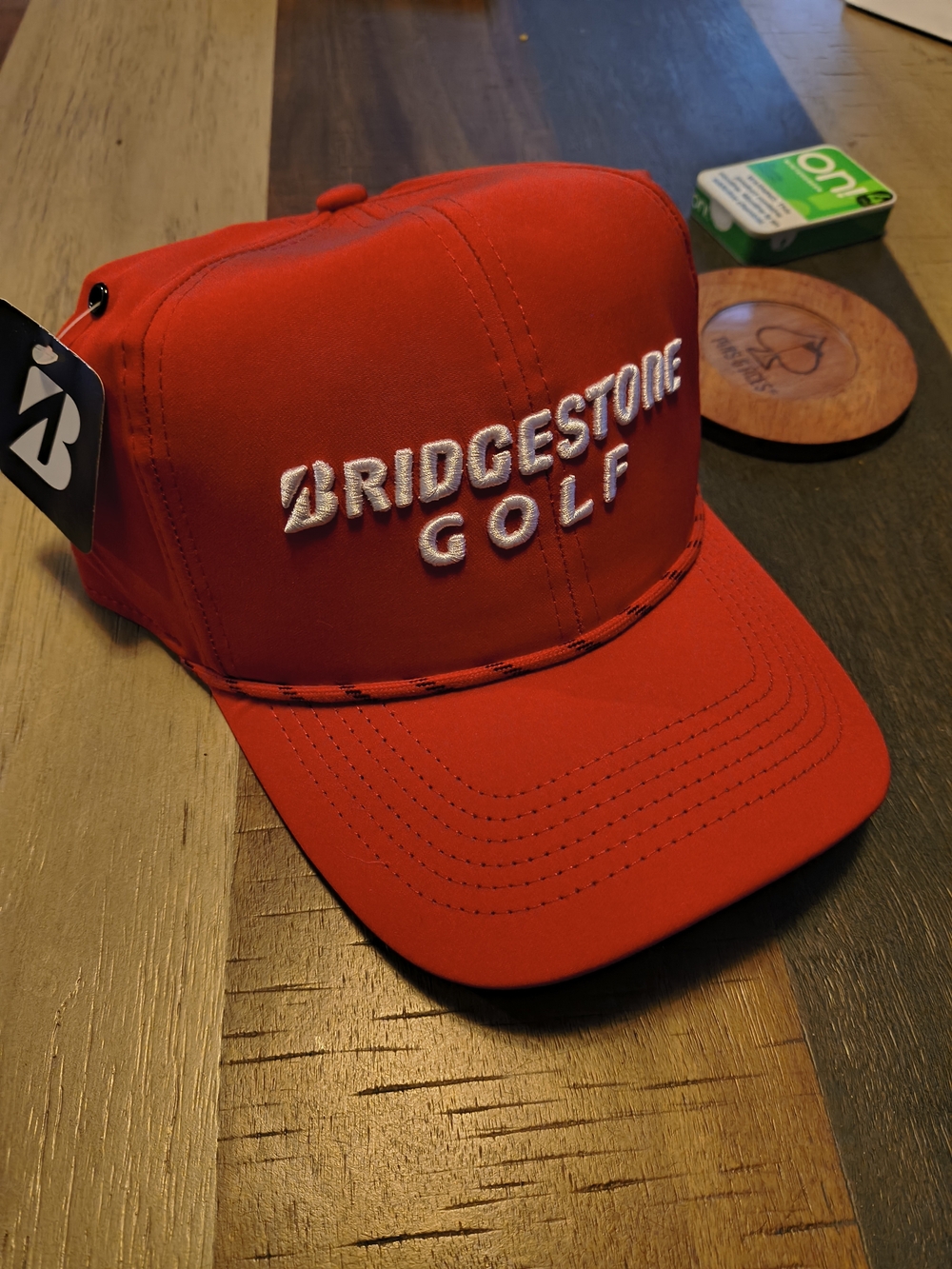 Bridgestone Golf Red Performance Cap